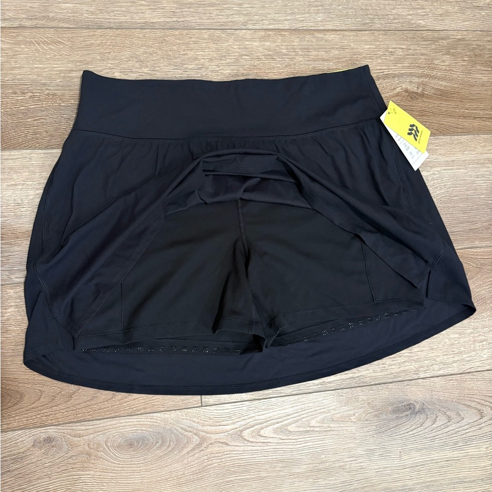 All In Motion Black Mid Rise Knit Skort - Picture 5 of 5